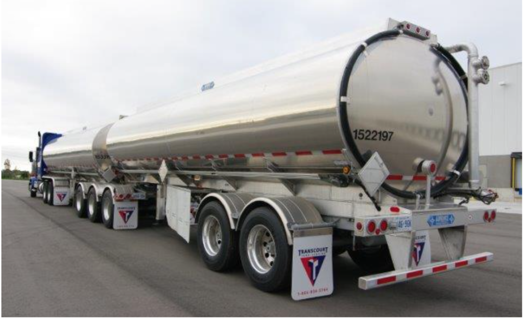 How Much Gas Does A Tanker Truck Hold