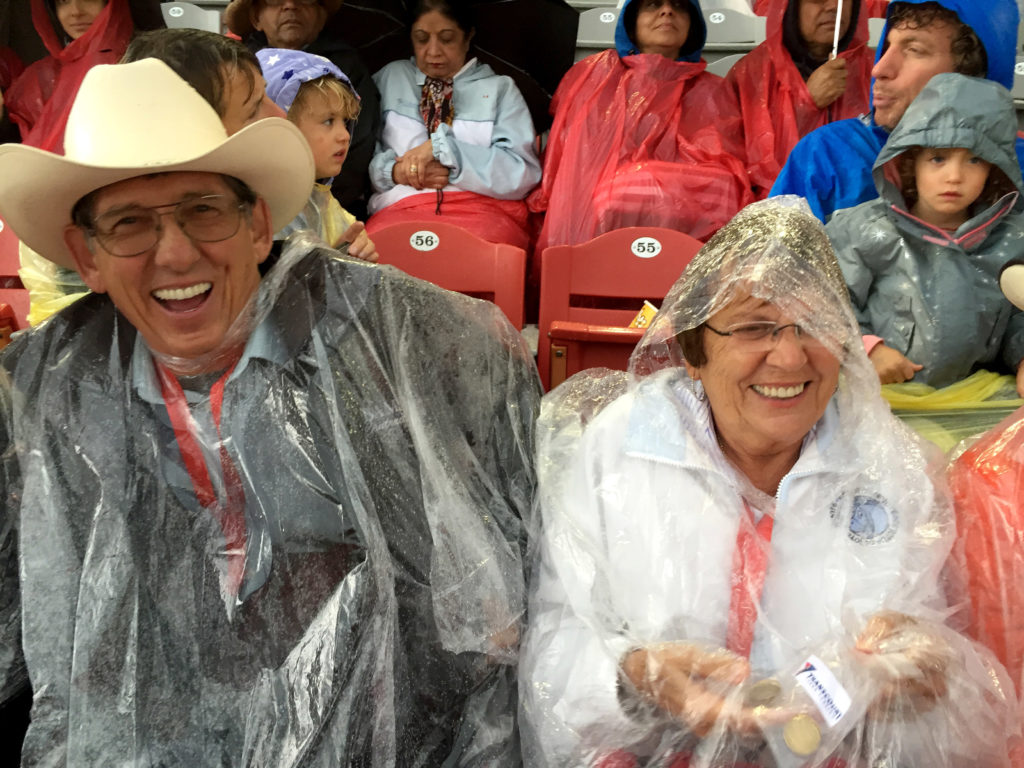 Bob Hanciik, of BAMSS Contracting and Wilma Campbell.