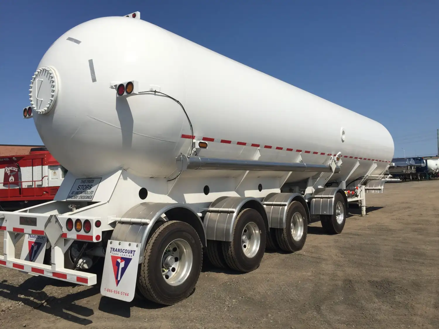 Compressed Gas Quad Trailer Trailer