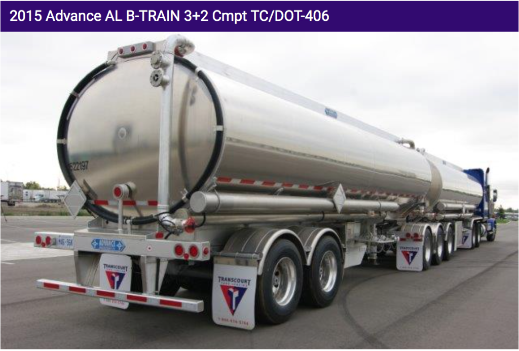 Petroleum tanker trucks | Transcourt Inc.