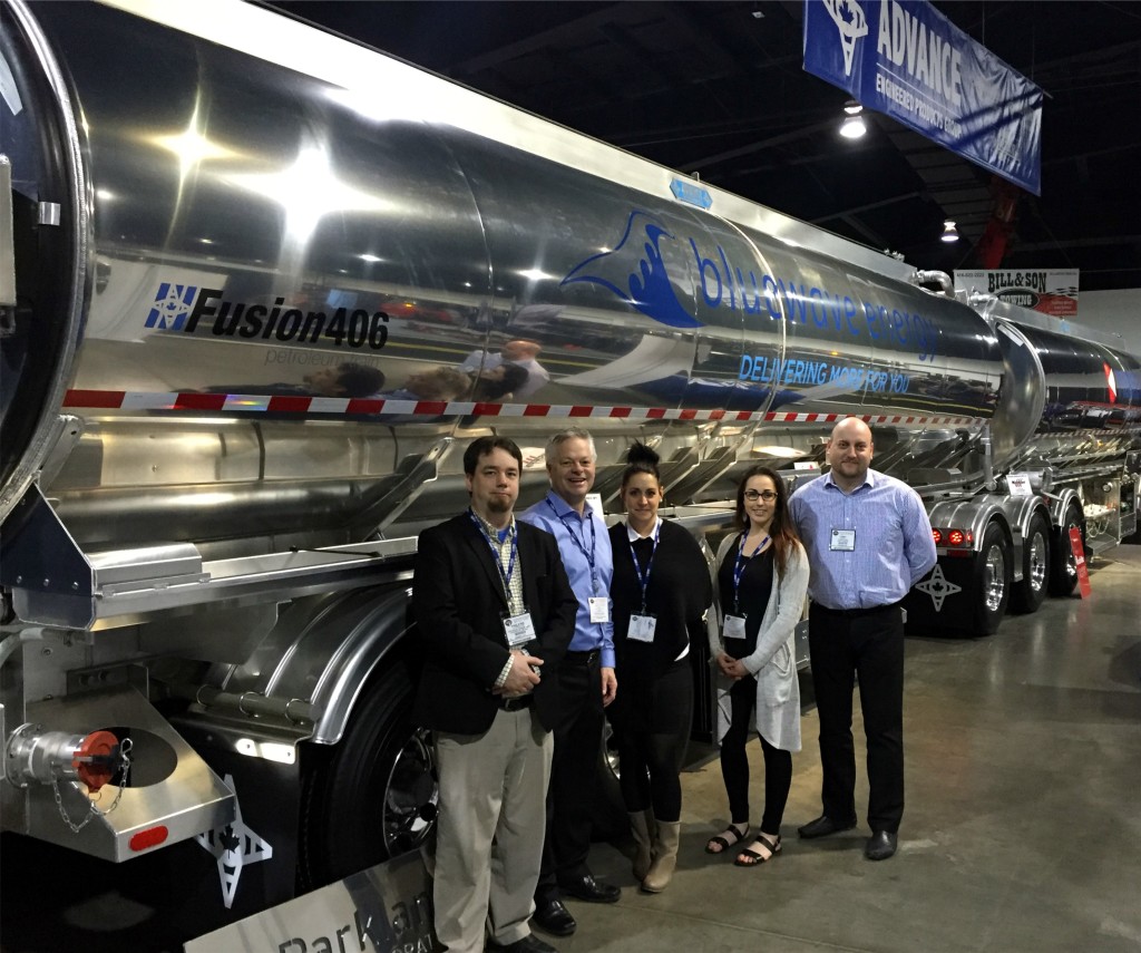 Transcourt’s Tony Jelicic met with a team from Advance Engineered Products Group at Truck World. 